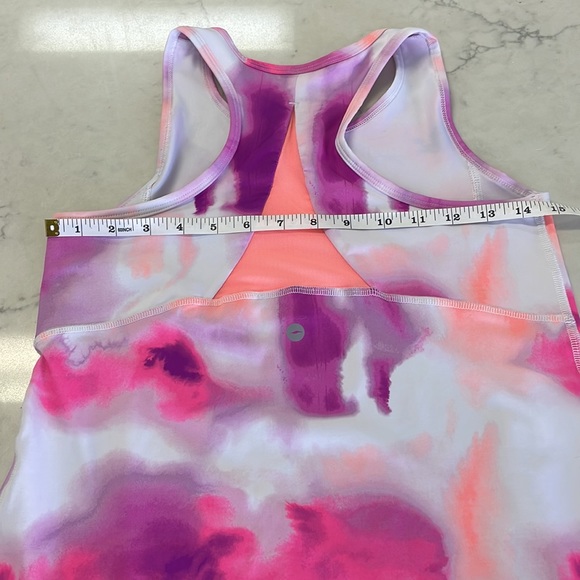 Avia Racerback Sport Dress Tie Dye Size Large 10-12 - Picture 3 of 9